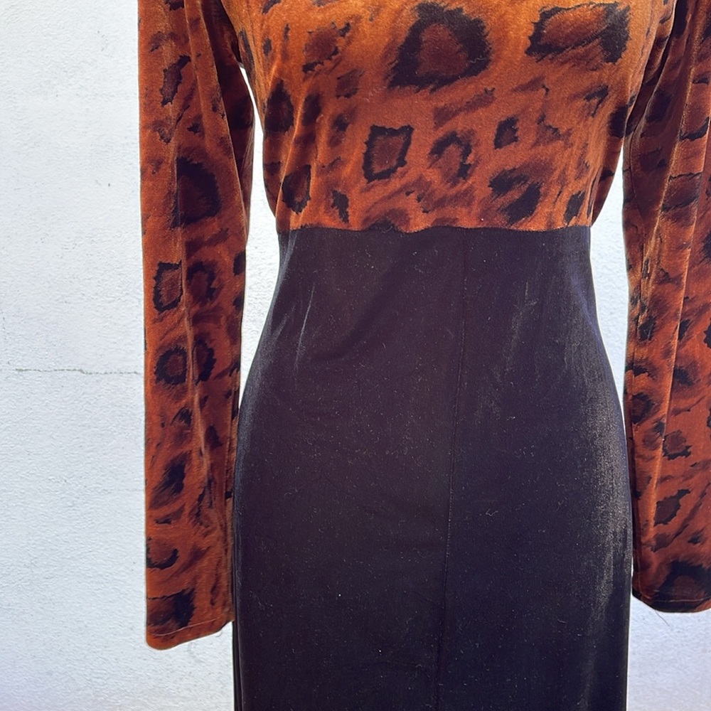 Vintage Velvet Dress - Picture 5 of 6